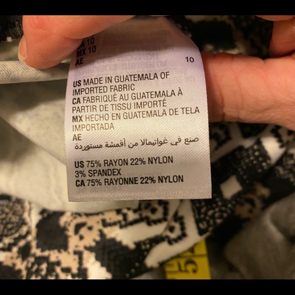 INC International Concepts, skinny leg, sz 10 - Picture 7 of 9